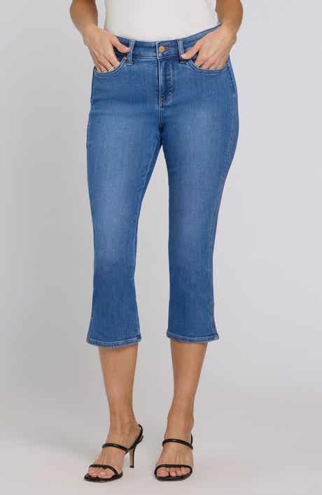 Chloe Side Slit Capri Jeans