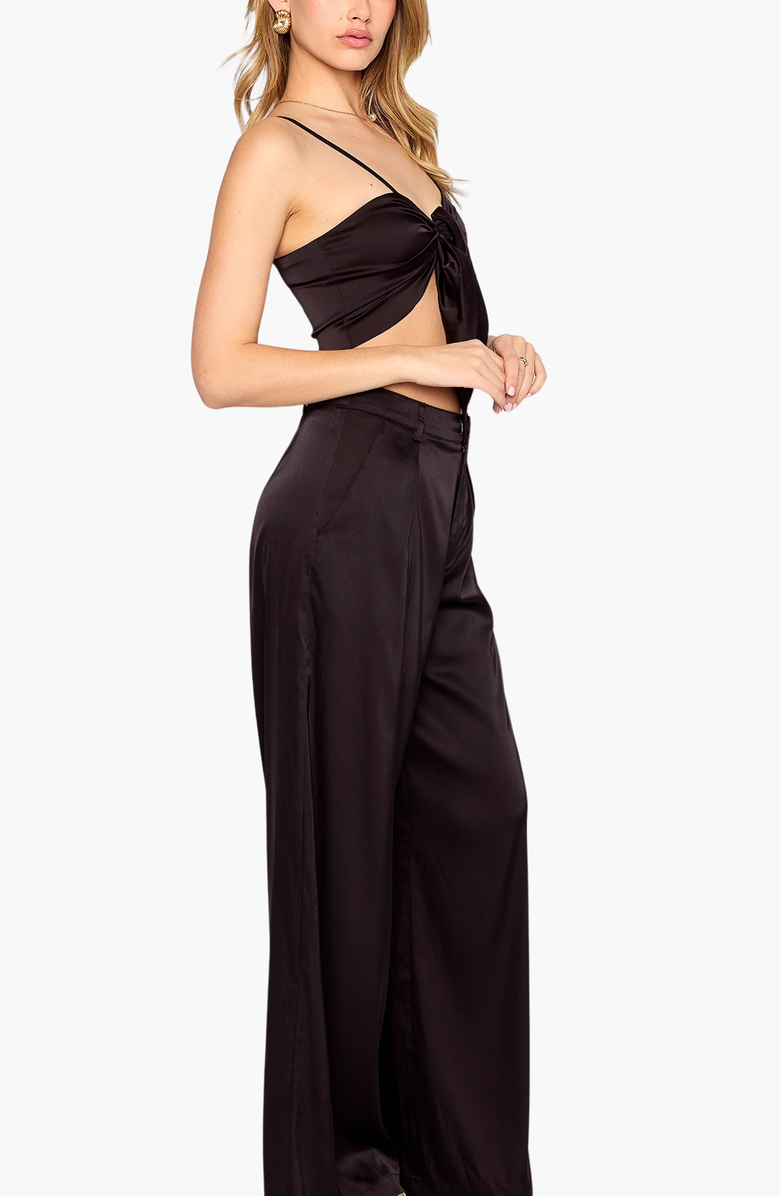 Beach Bunny Swimwear Ramsey Pant, Alternate, color, Black