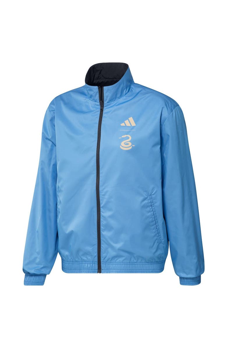 adidas Men's adidas Navy/Light Blue Philadelphia Union 2023 On-Field Anthem Full-Zip Reversible Team Jacket, Alternate, color, Navy
