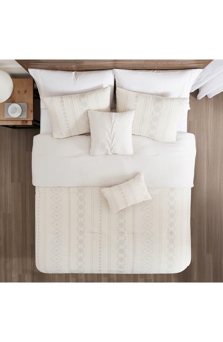 Modern Threads Marcy 5-Piece Comforter Set, Alternate, color, Ivory Sandstone
