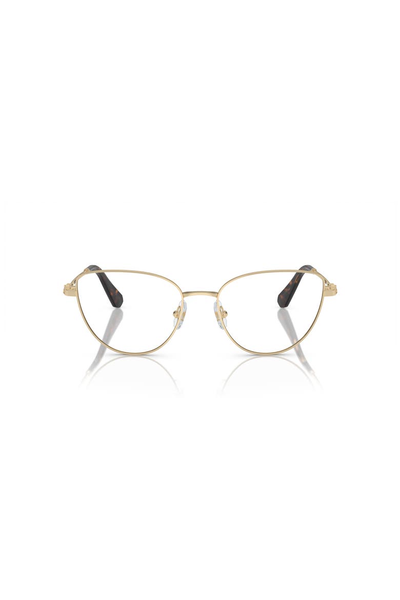 55mm Cat Eye optical glasses, Alternate, color, Gold/ Tortoise