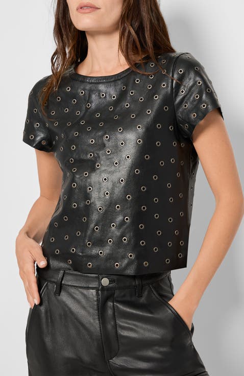 Jude Recycled Leather Tee