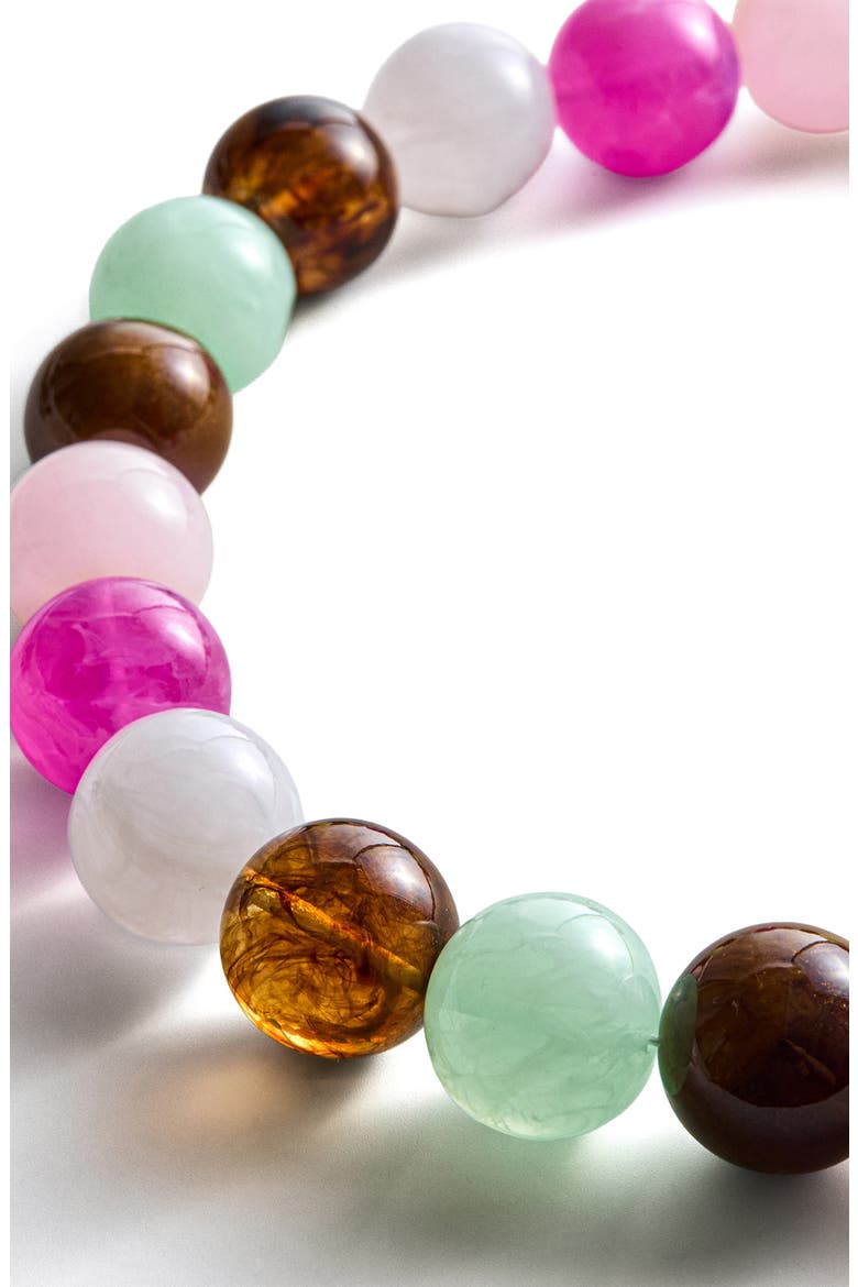 Jane Beaded Necklace, Alternate, color, BRIGHT MULTI PINK