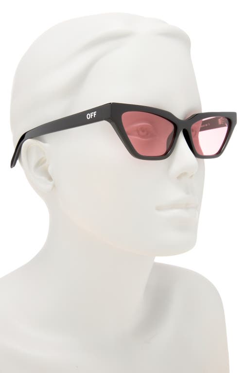 Off-white Madison 56mm Cat Eye Sunglasses