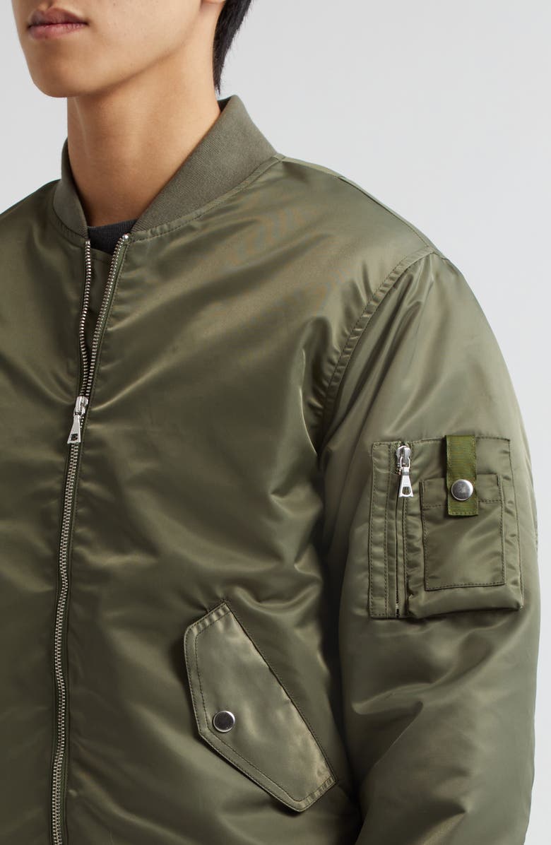John Elliott Bogota Nylon Bomber Jacket, Alternate, color,