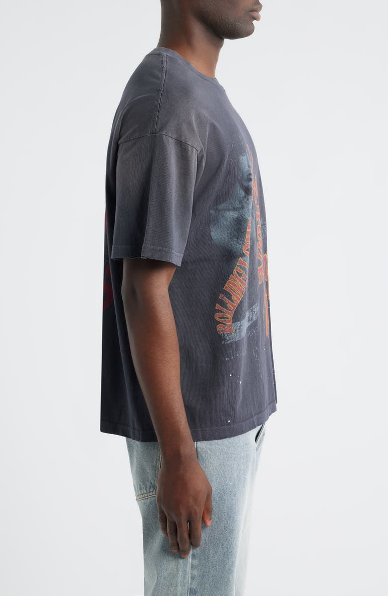 Rolling Loud Loud Legends Distressed Graphic T-Shirt, Alternate, color, Washed Black