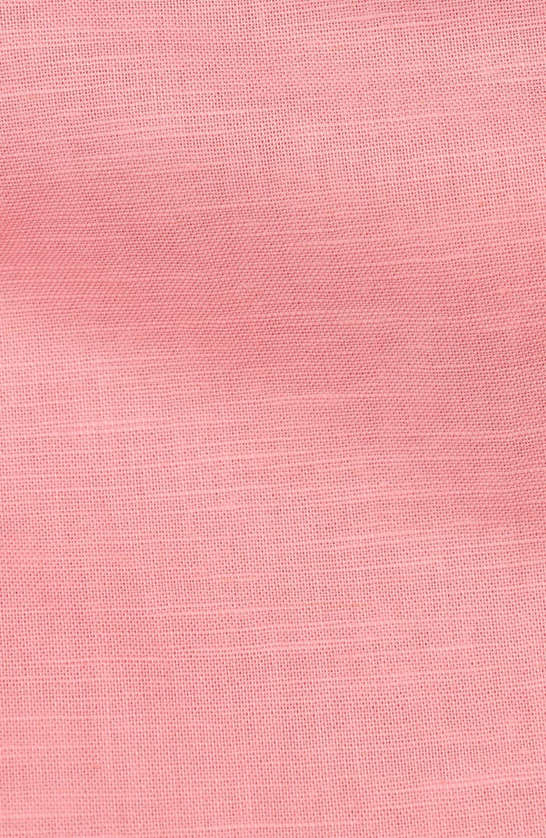 Petal & Pup Wendie Scalloped Cotton & Linen Tank Top, Alternate, color, Poppy Pink