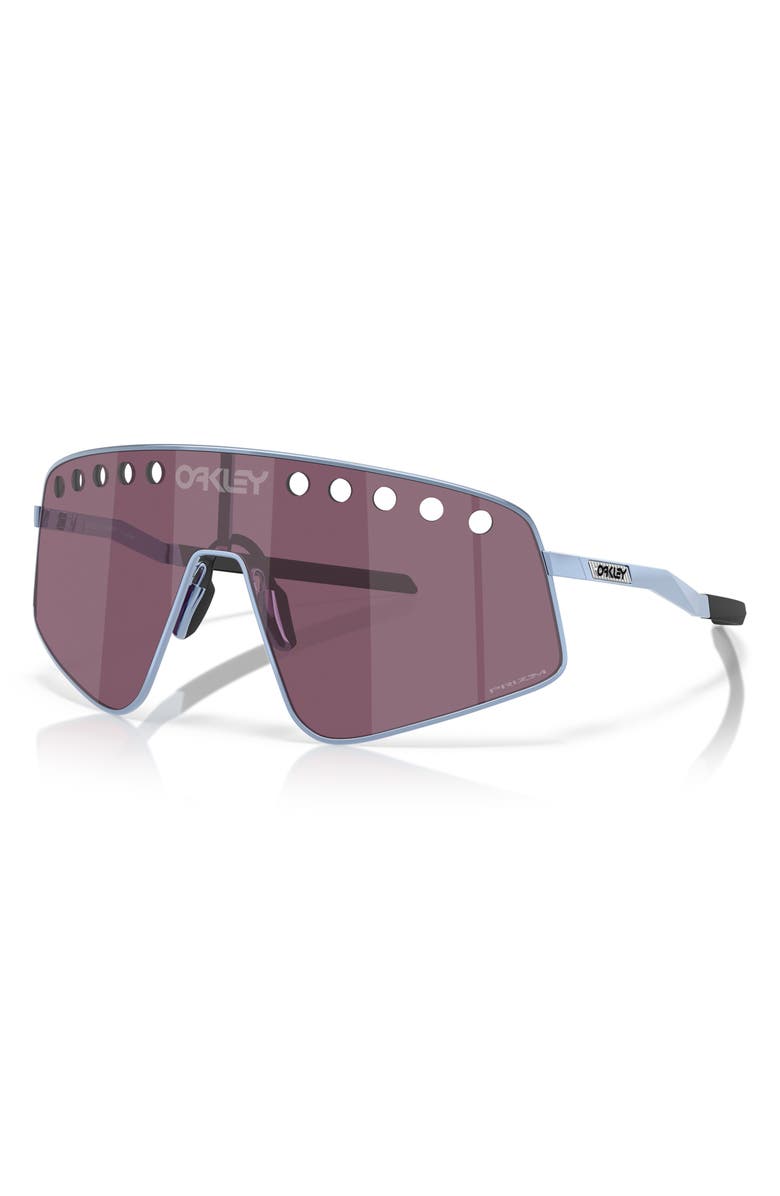 Oakley Sutro<sup>™</sup> TI Sweep 138mm Prizm<sup>™</sup> Shield Sunglasses, Alternate, color, Black Grey