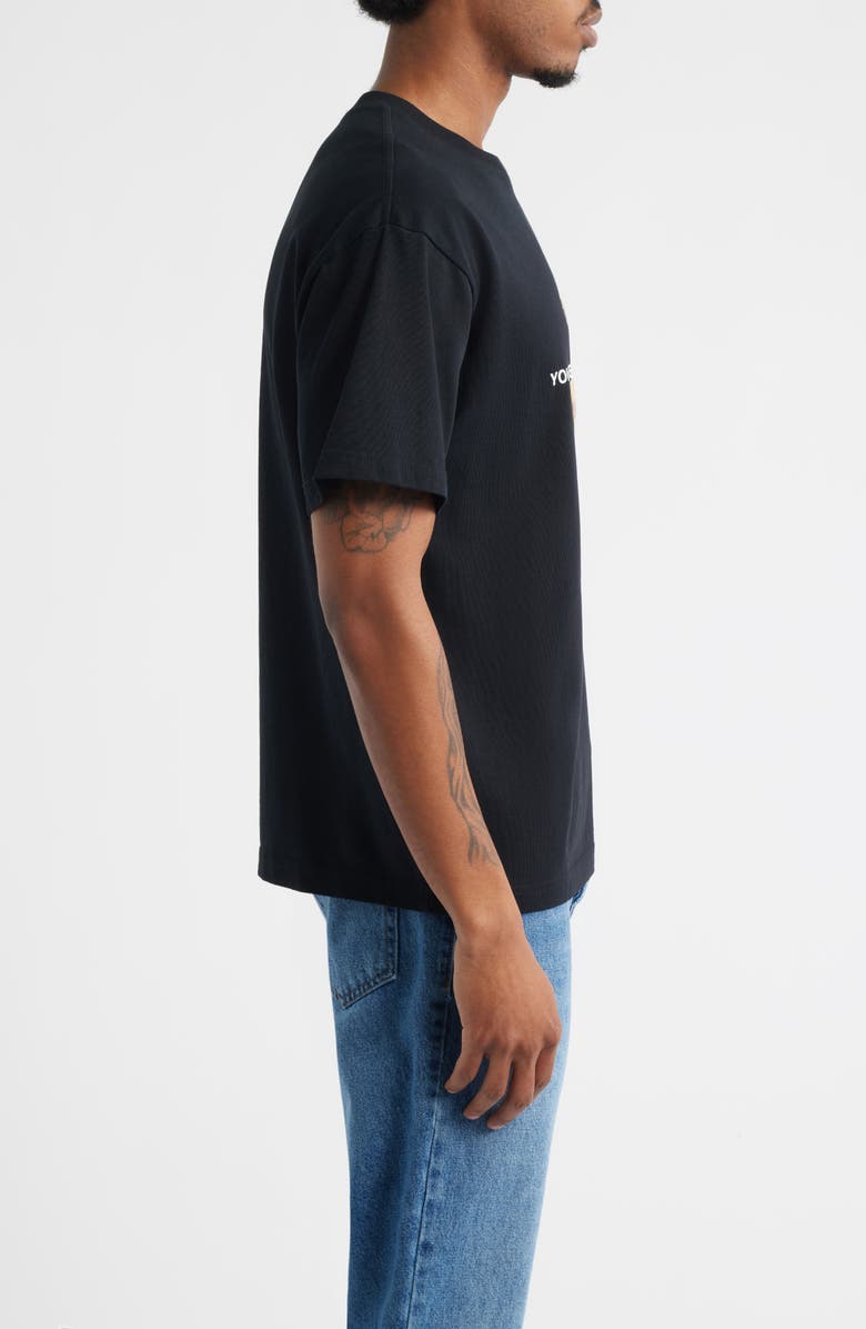 SANTO STUDIO Good Company Drappl Graphic T-Shirt, Alternate, color, Black