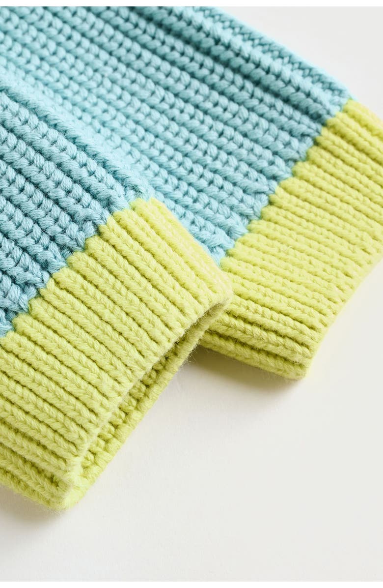 NEXT Colorblock Sweater & Leggings Set, Alternate, color, Blue