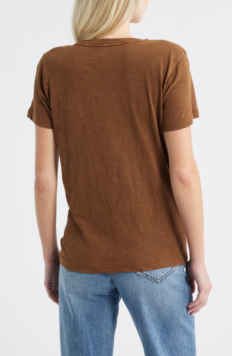 Lucky Brand Embroidered Floral Sun Cotton Graphic T-Shirt, Alternate, color, Emperador