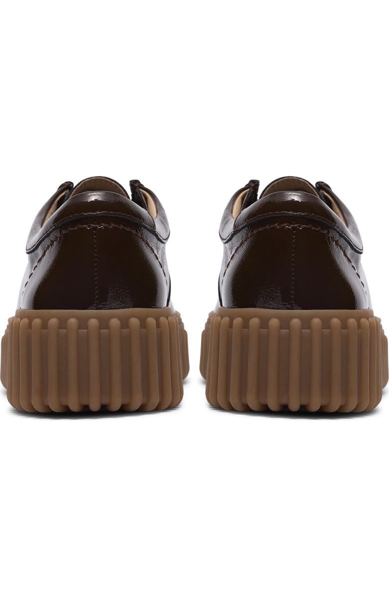 Clarks<sup>®</sup> Originals Torhill Bee Chukka Sneaker, Alternate, color, Dark Brown Patent Leather