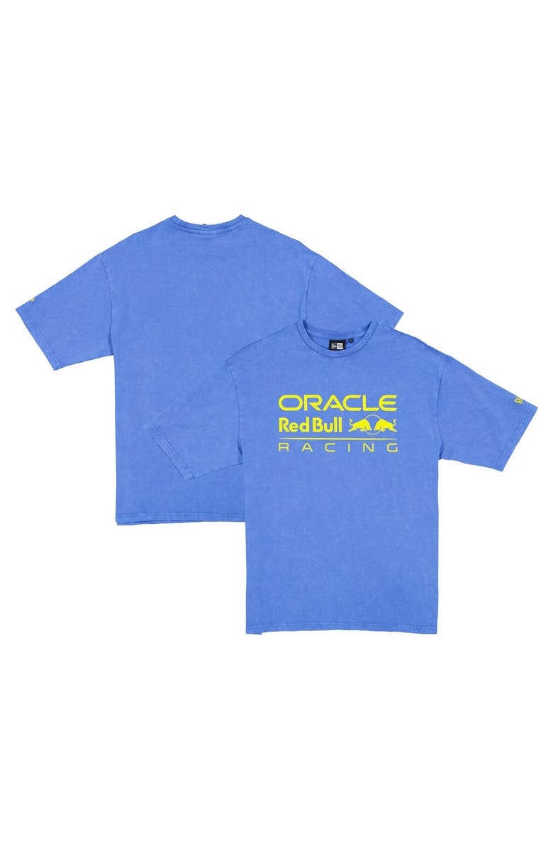 New Era Men's New Era  Blue Red Bull Racing Oversized T-Shirt, Alternate, color, 