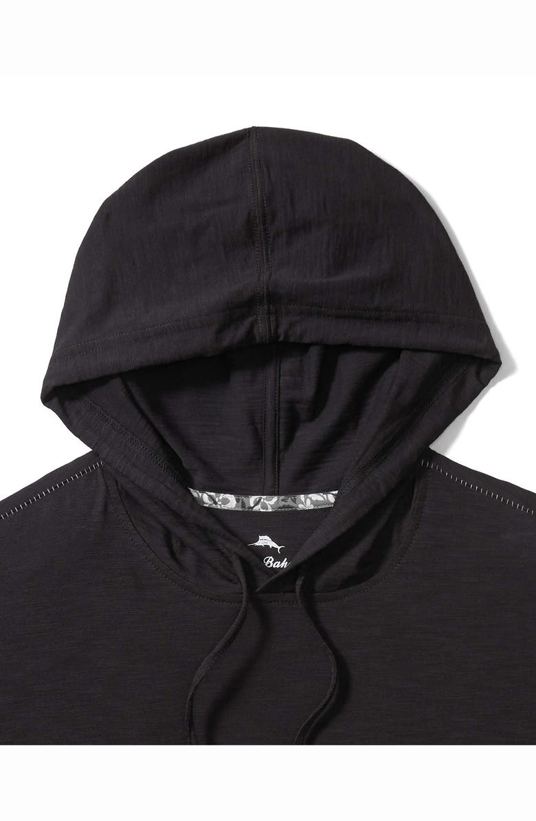 Tommy Bahama Bali Beach Pullover Hoodie, Alternate, color, Black