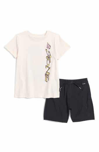 Jersey Graphic T-Shirt & Shorts Set