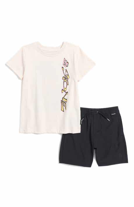 Jersey Graphic T-Shirt & Shorts Set