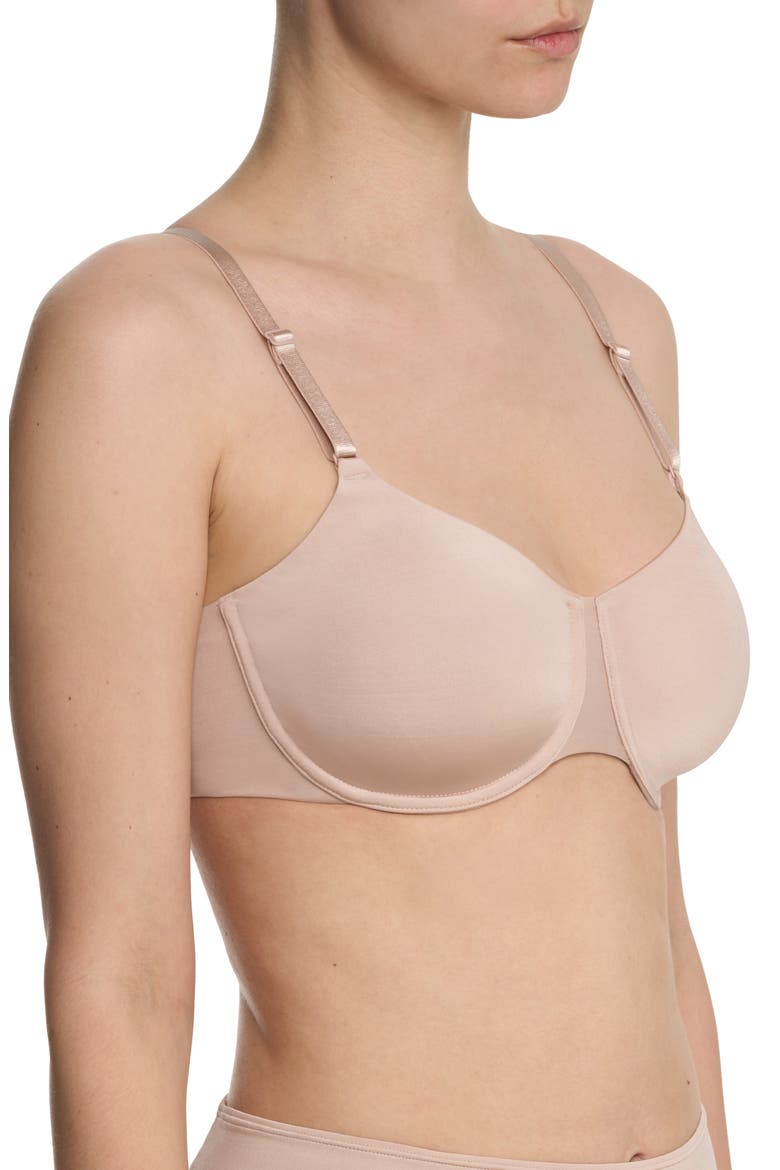 Liquid Smooth Shape Underwire T-Shirt Bra, Alternate, color, LIGHT MOCHA