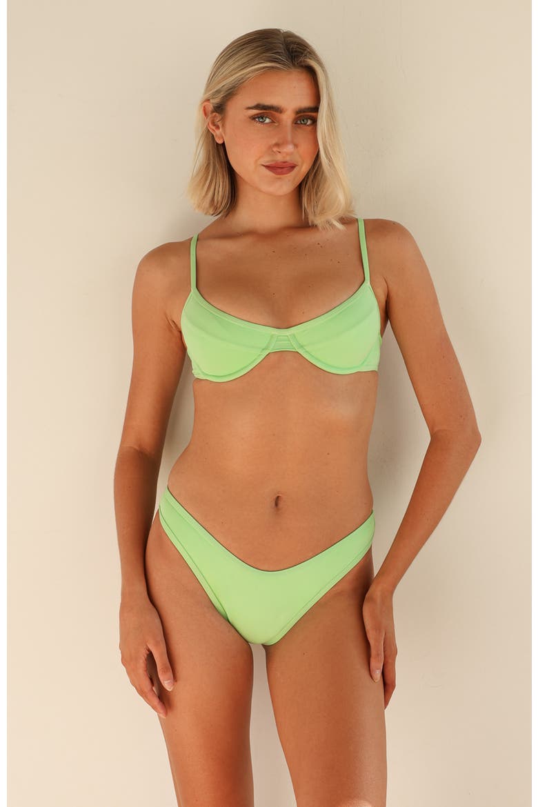 Venice Cheeky Bikini Bottom, Main, color, Mojito