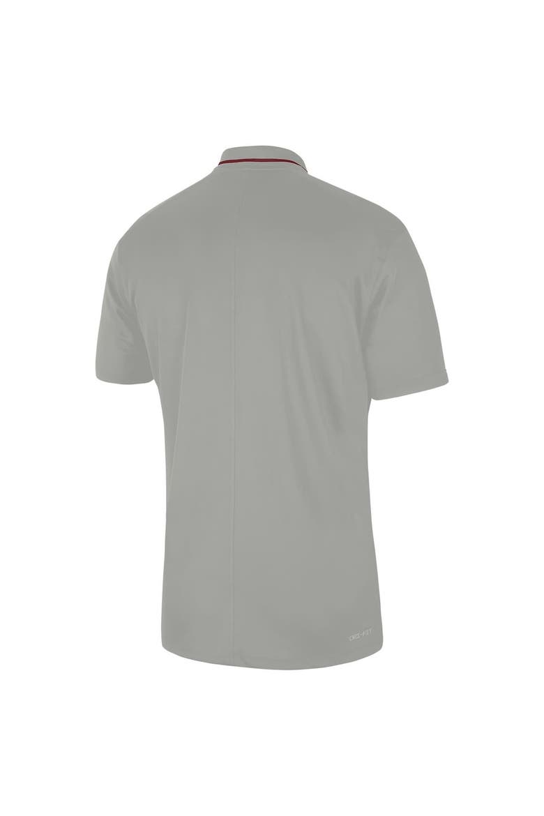Men's Nike  Gray Washington State Cougars 2023 Sideline Coaches Performance Polo, Alternate, color, Gray