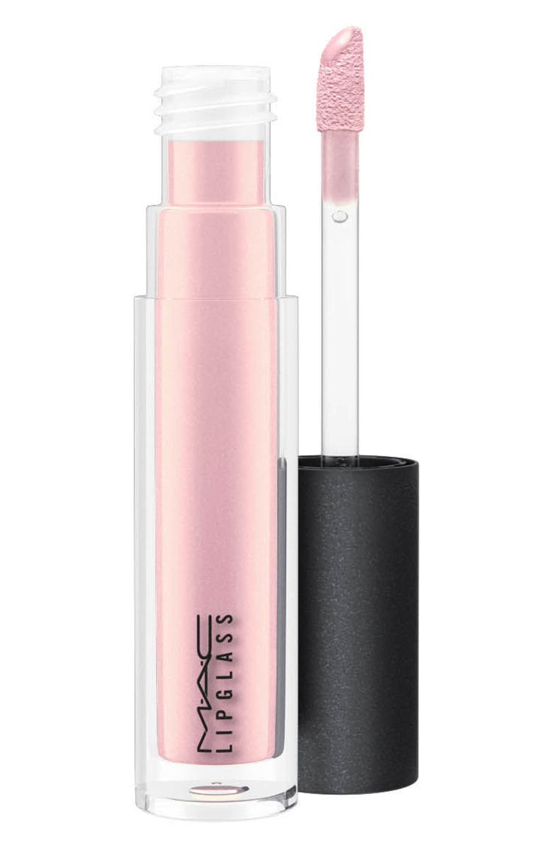 MAC Cosmetics Lipglass Lip Gloss, Main, color, Oyster Girl