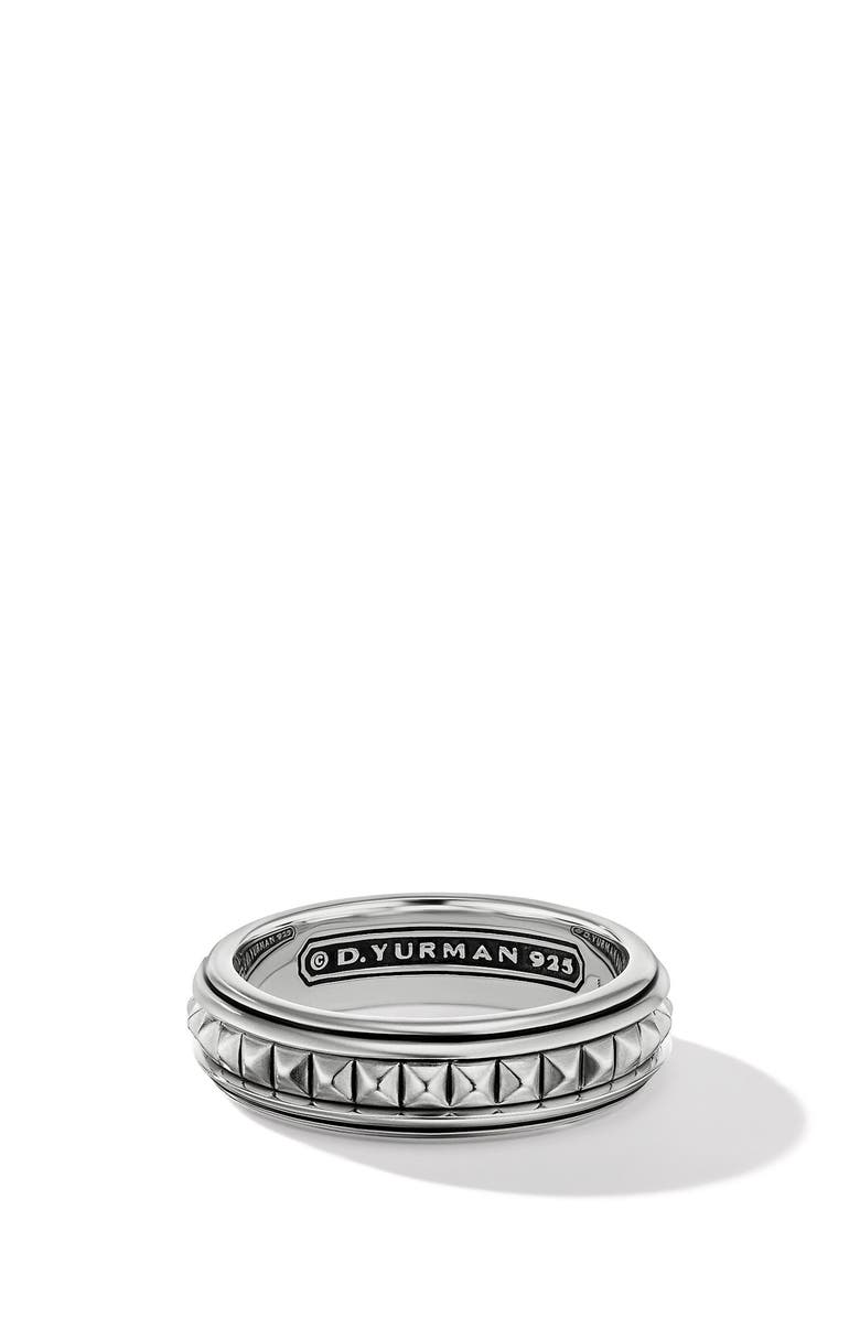 David Yurman Men's Pyramid Band Ring, Main, color,