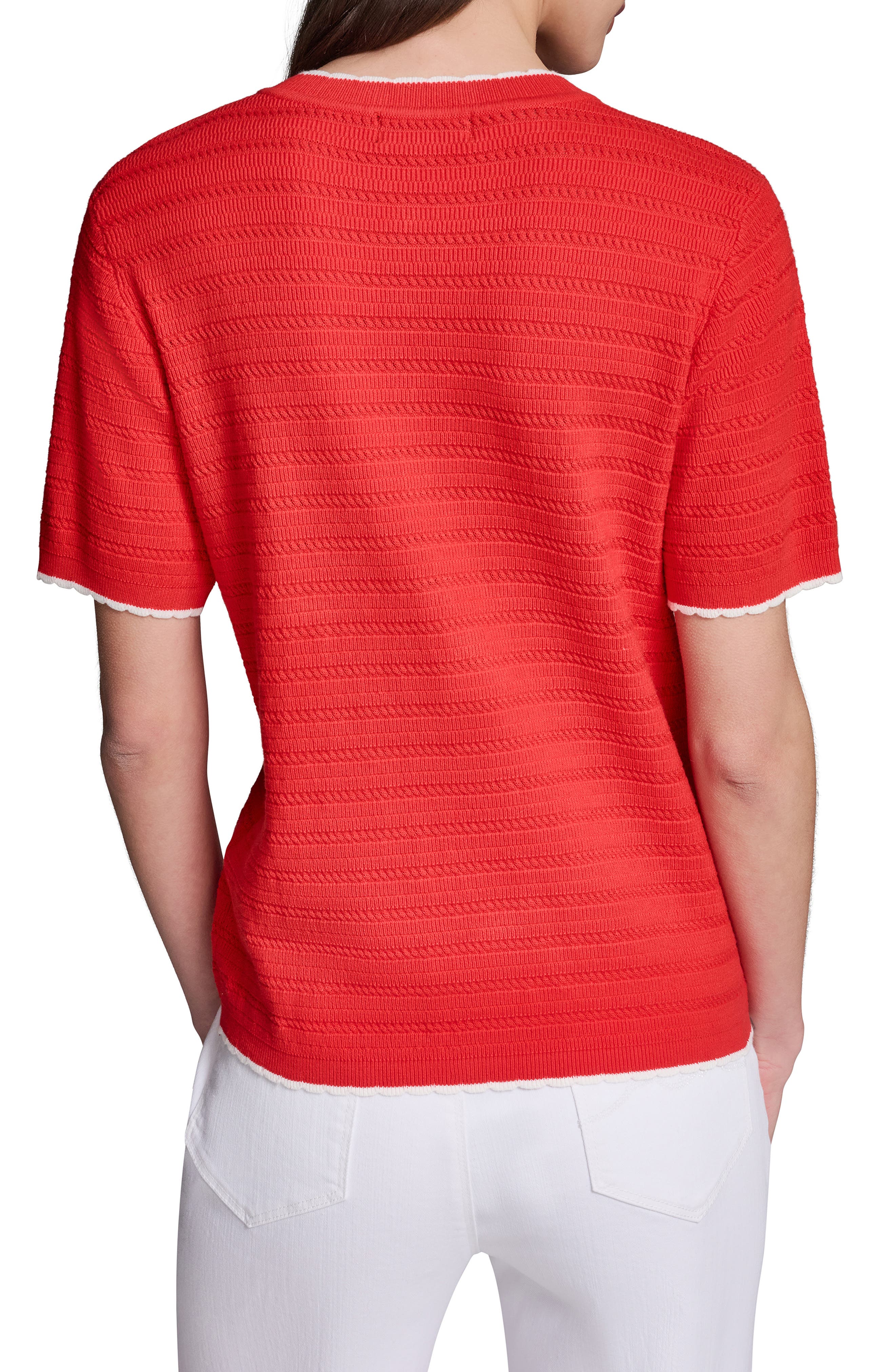Short Sleeve Sweater - image 4