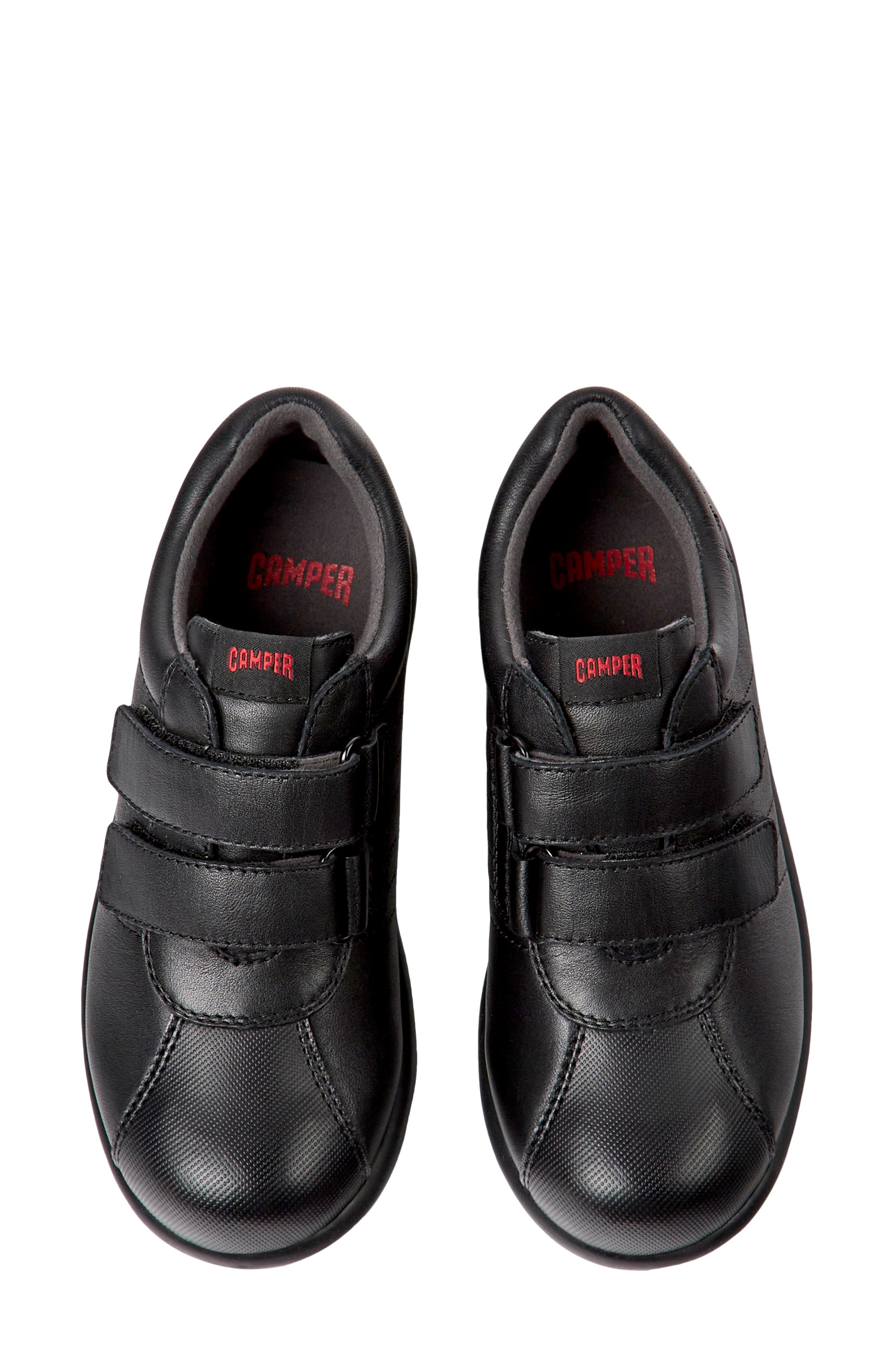 Camper Kids' Pelotas Ariel Sneaker, Alternate, color, Black