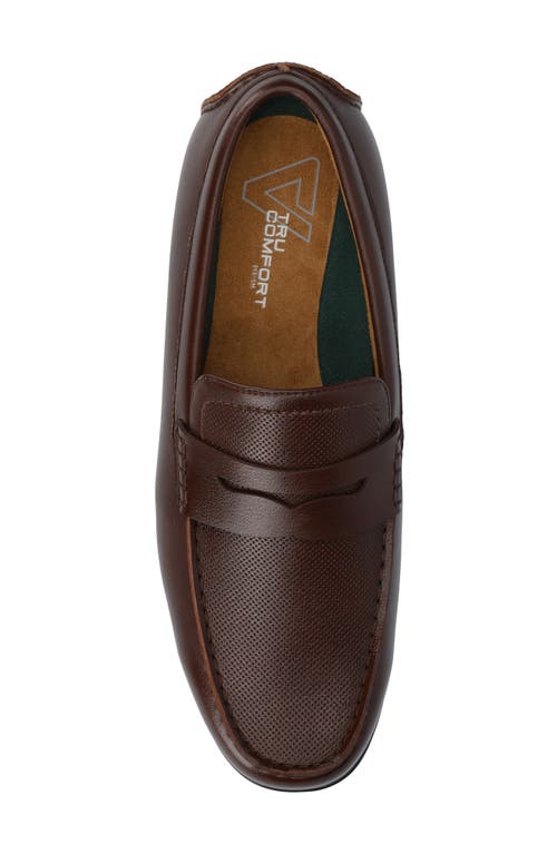 Vance Co. Vance Co Yates Penny Loafer In Mahogany