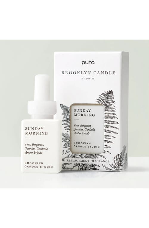 Pura X Brooklyn Candle Studio Sunday Morning Smart Fragrance Diffuser Refill In Sunday Morning