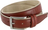 Trafalgar The Back Nine 35mm Full Grain Leather with Nylon Lining Casual Golf Belt