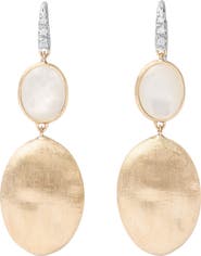 Marco Bicego Siviglia Mother-of-Pearl & Bead Drop Earrings