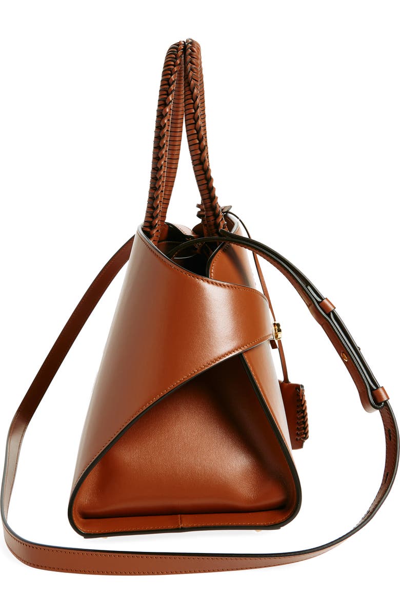 FERRAGAMO Small Hug Leather Top Handle Bag, Alternate, color,