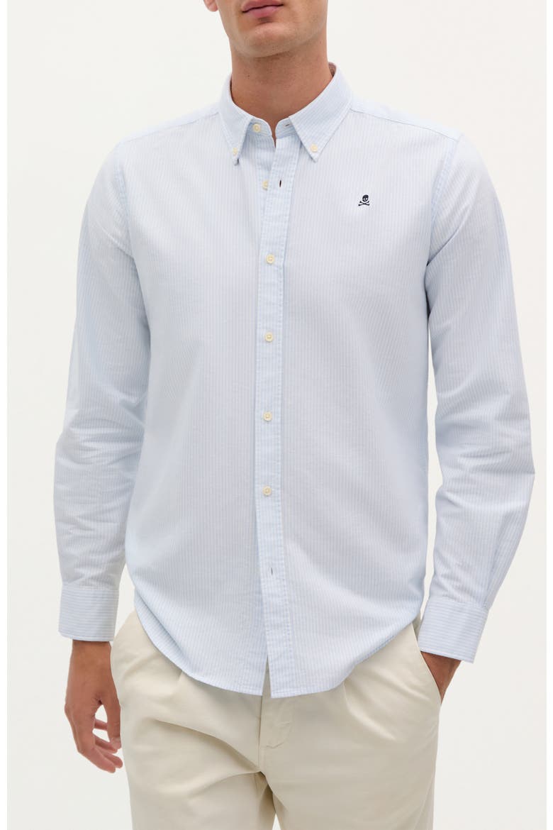 New Oxford Bd Shirt, Main, color, Skyblue