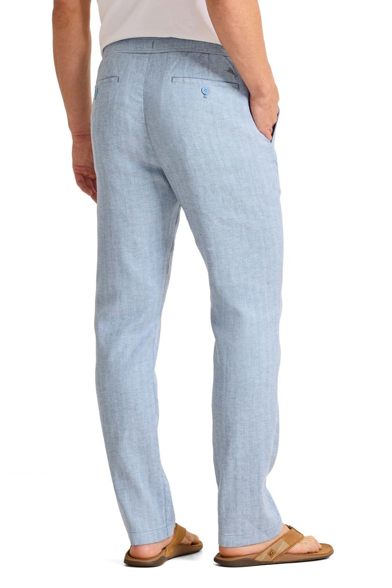 Beach Coast Linen Pants, Alternate, color, OCEAN CITY