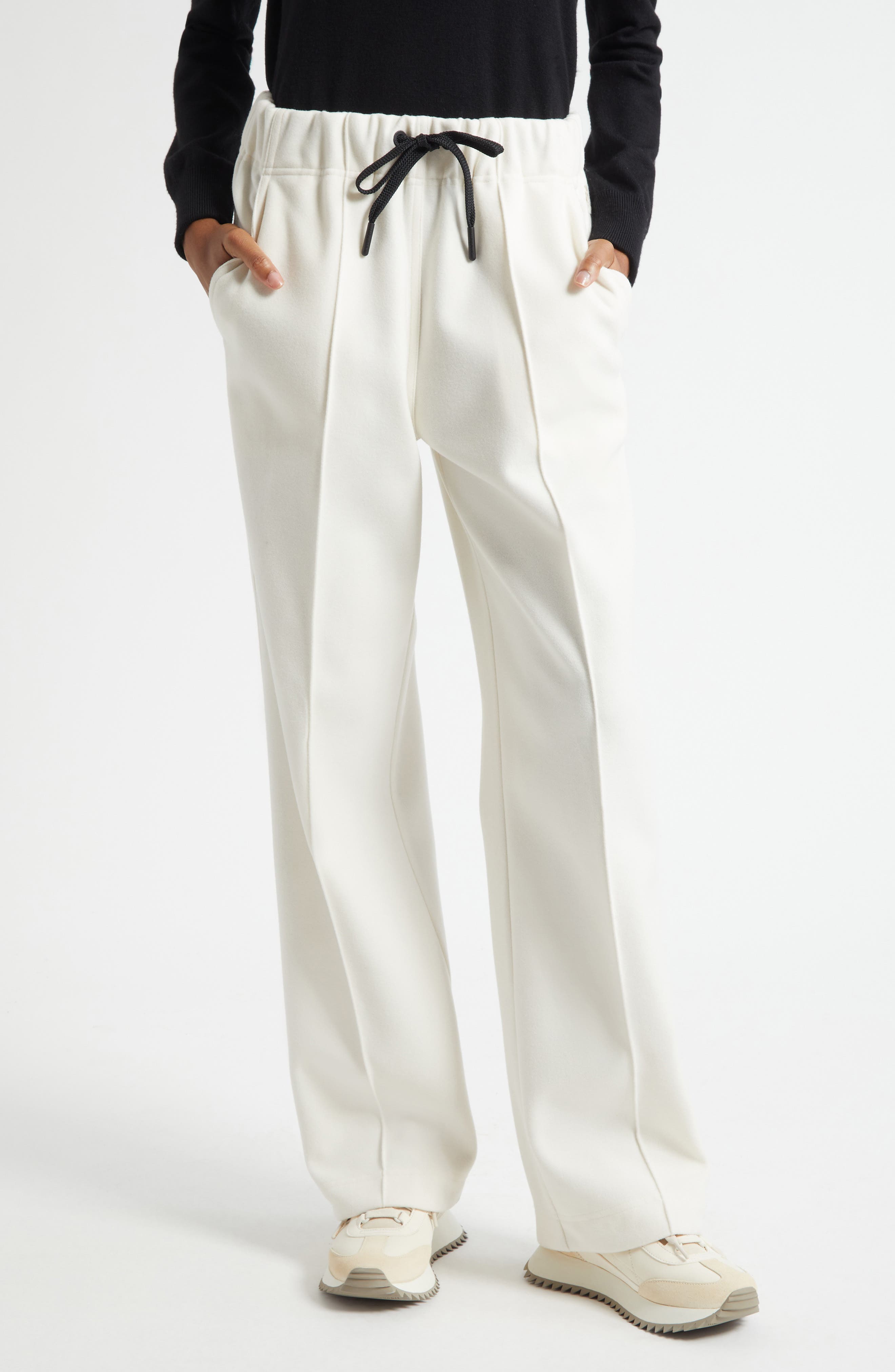 Pintuck Track Pants