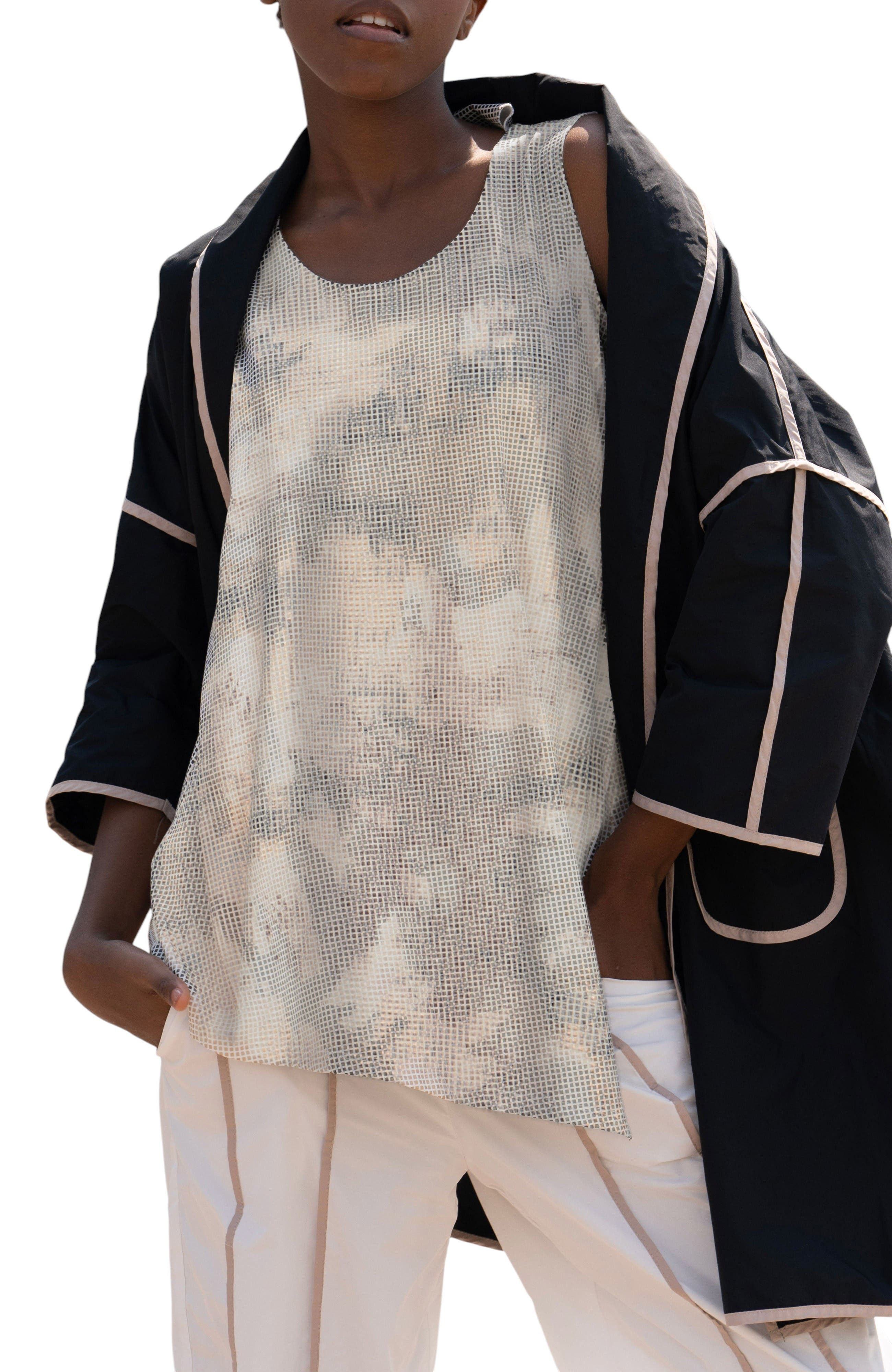 Willow Printed Cotton Jersey Top - image 2