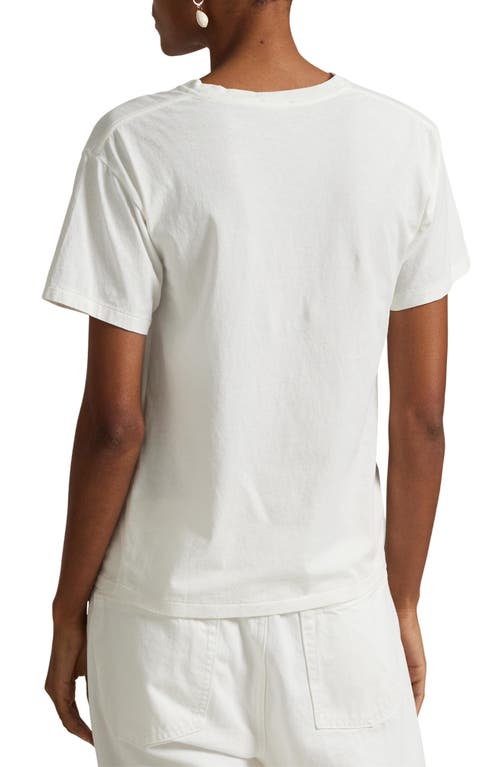 Polo Ralph Lauren Polo Bear Embroidered Graphic T-shirt In Nevis