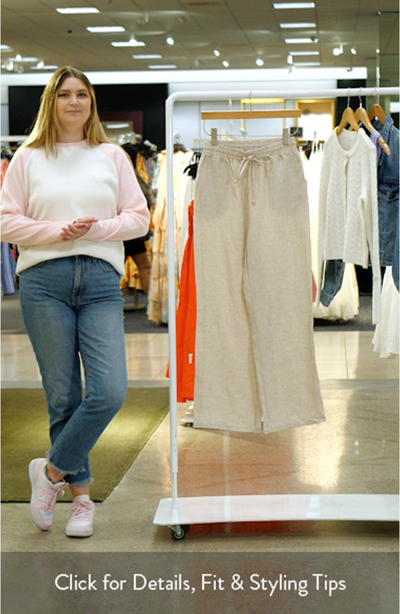 Wren Linen Pants, sales video thumbnail
