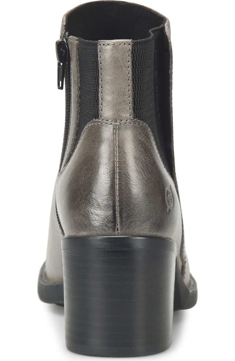 Børn Henni Bootie, Alternate, color, Grey Leather