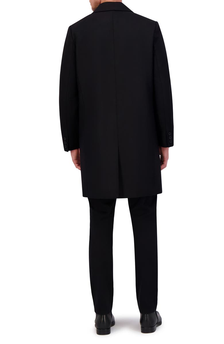 Kenneth Cole New York Peak Lapel Coat, Alternate, color,