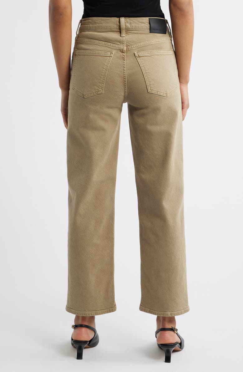 Citizens of Humanity Palma High Waist Ankle Straight Leg Jeans, Alternate, color, Bezal Olive Green