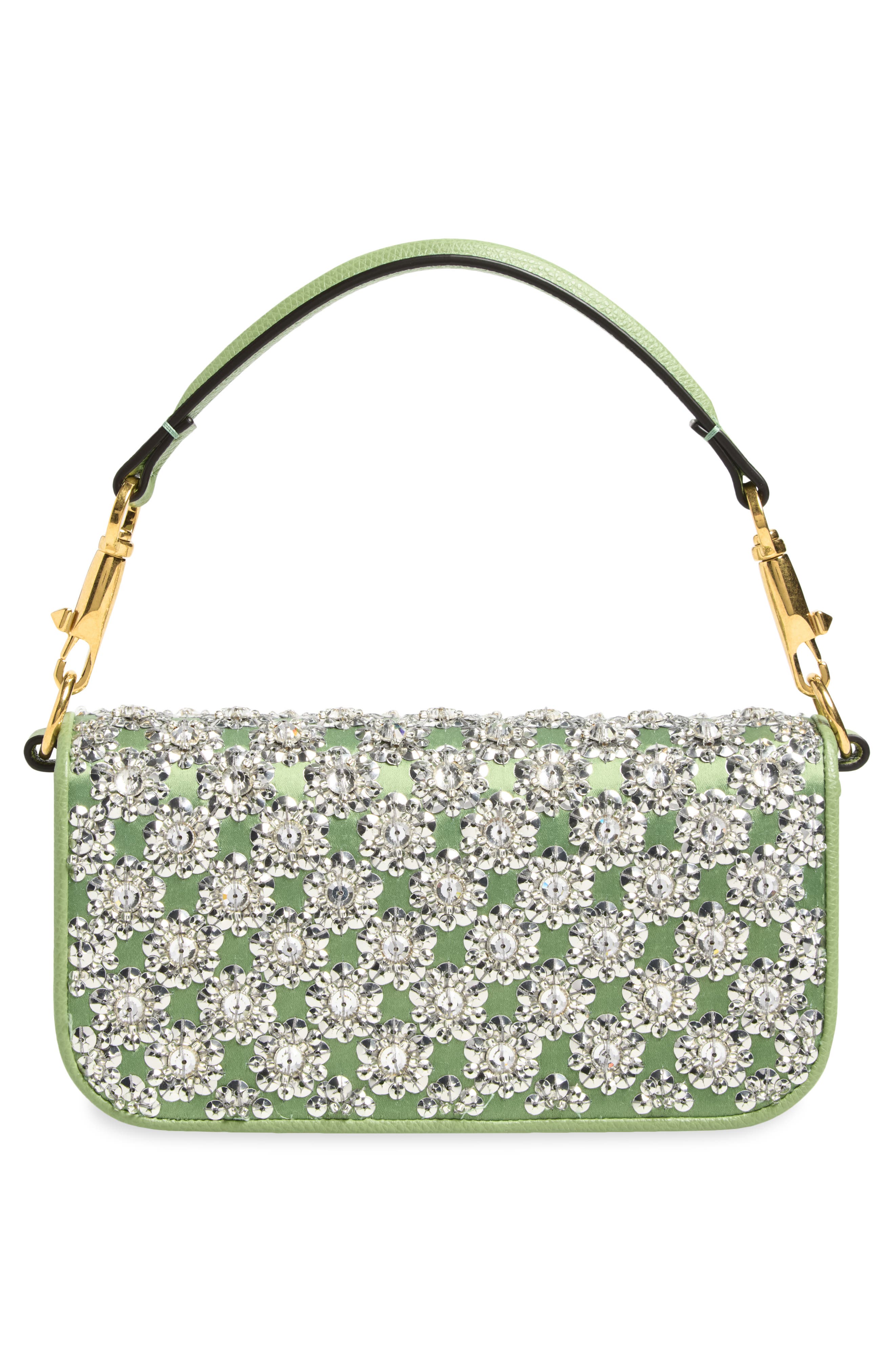 Locò Small Crystal Shoulder Bag, Alternate, color, CRYSTAL