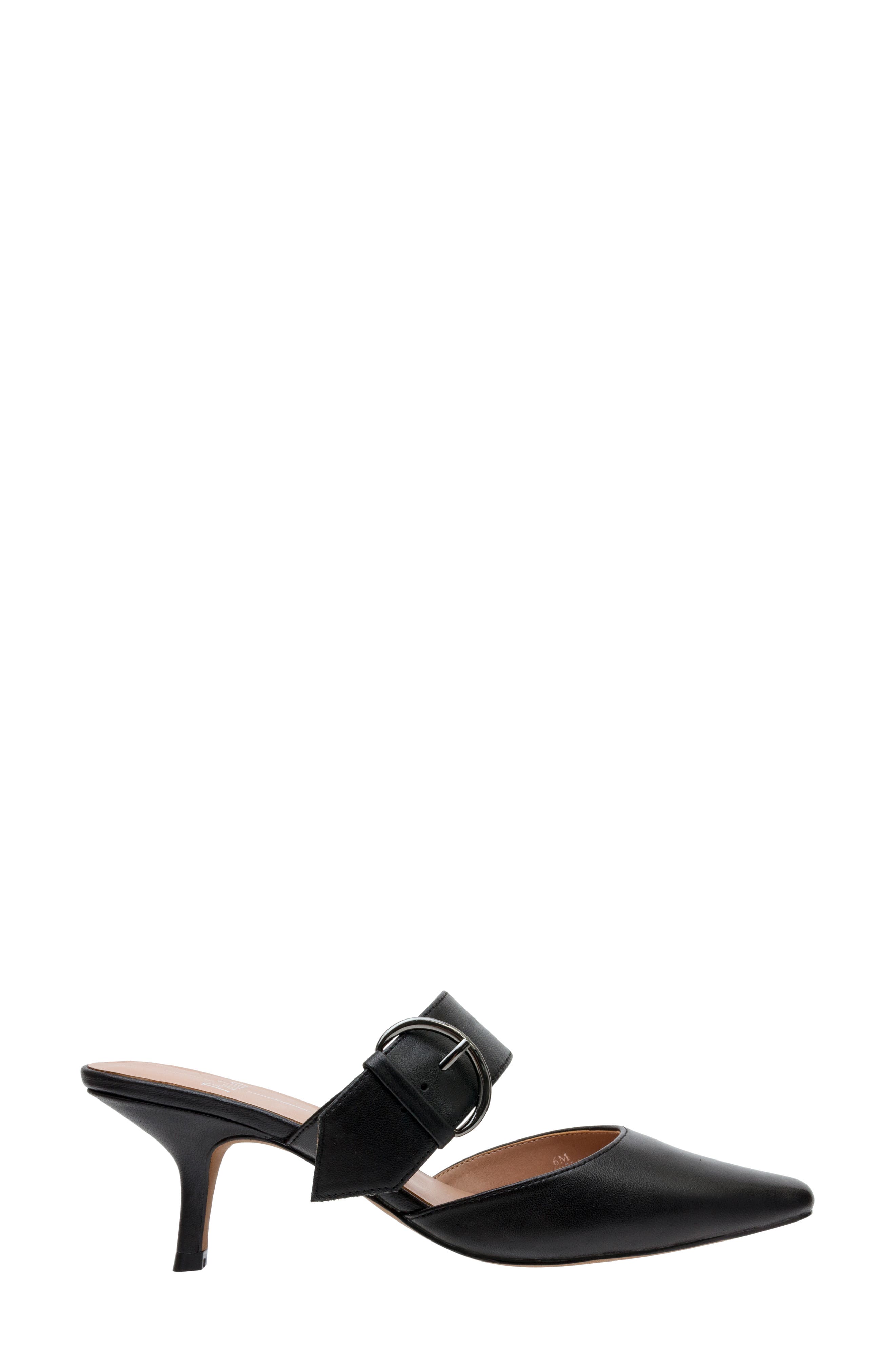 Linea Paolo Cynthia Mule, Alternate, color, Black