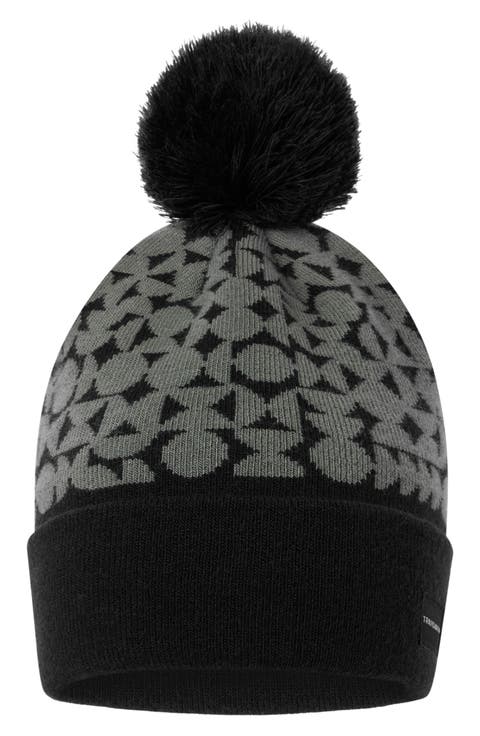 London Air Pompom Beanie