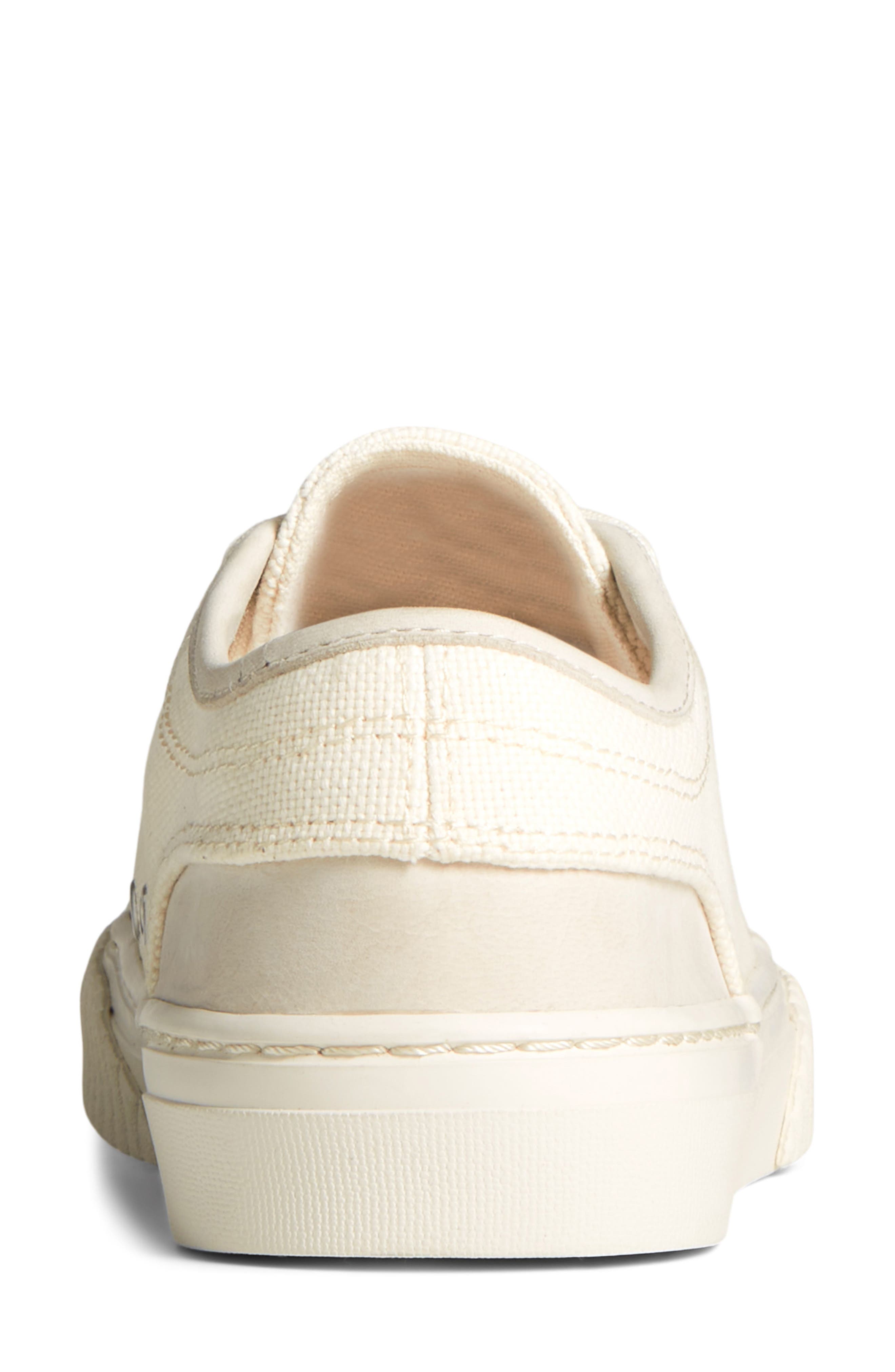 Sperry Astor Seacycled<sup>™</sup> Low Top Sneaker, Alternate, color, White