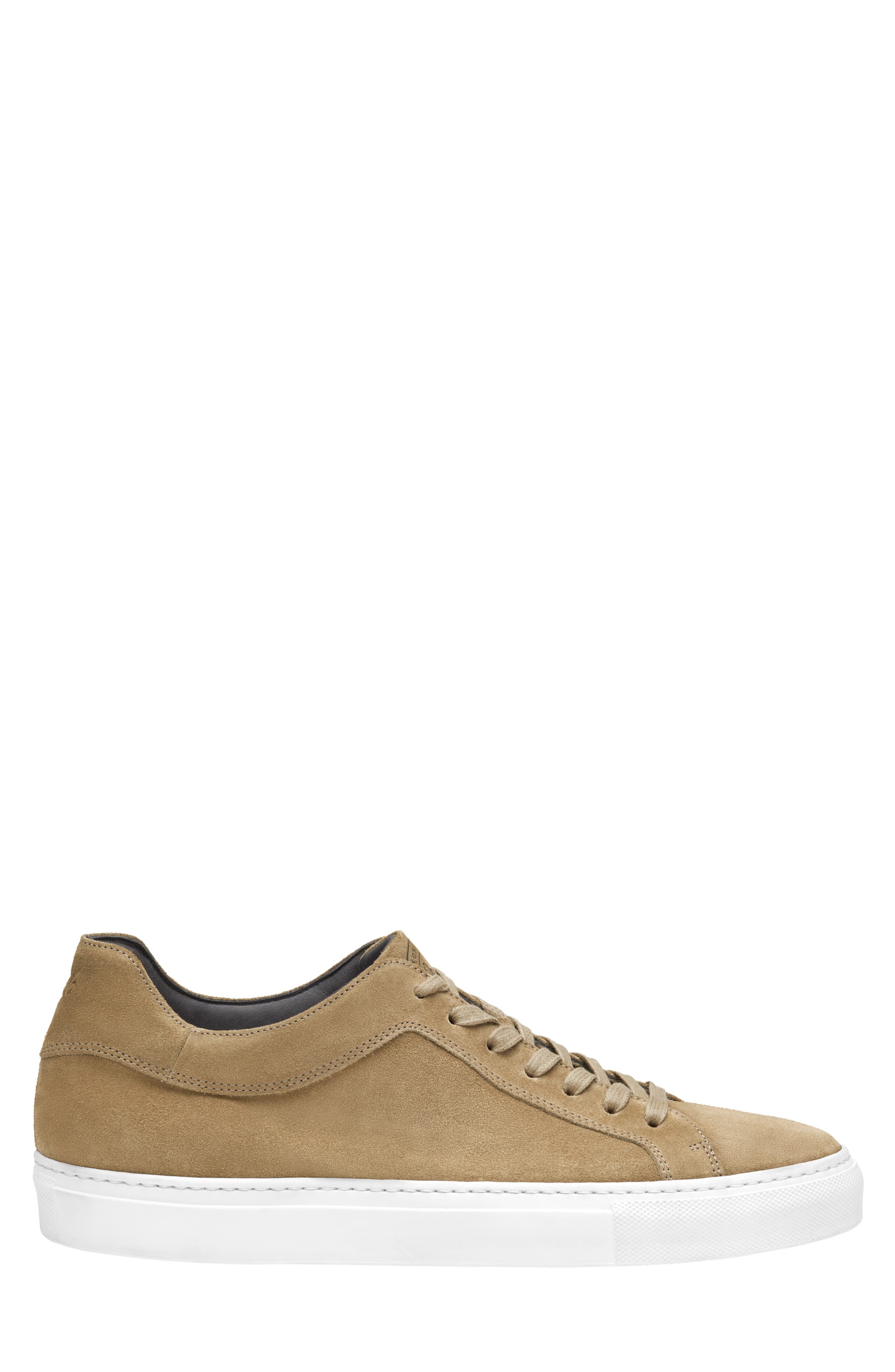 Johnston 
Murphy Jared Lace-to-Toe Sneaker, Alternate, color, Taupe Italian Suede
