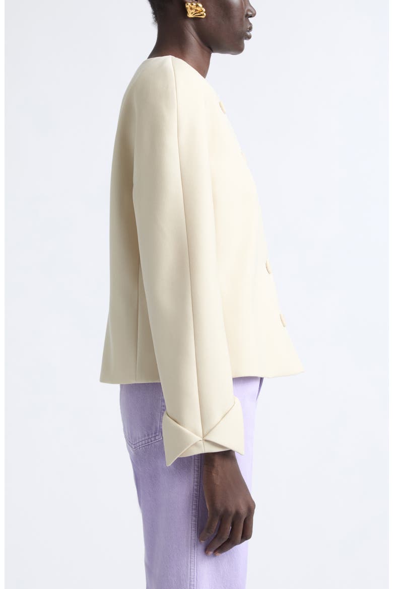 Wool Grain de Poudre Jacket, Alternate, color, DESERTIC BROWN