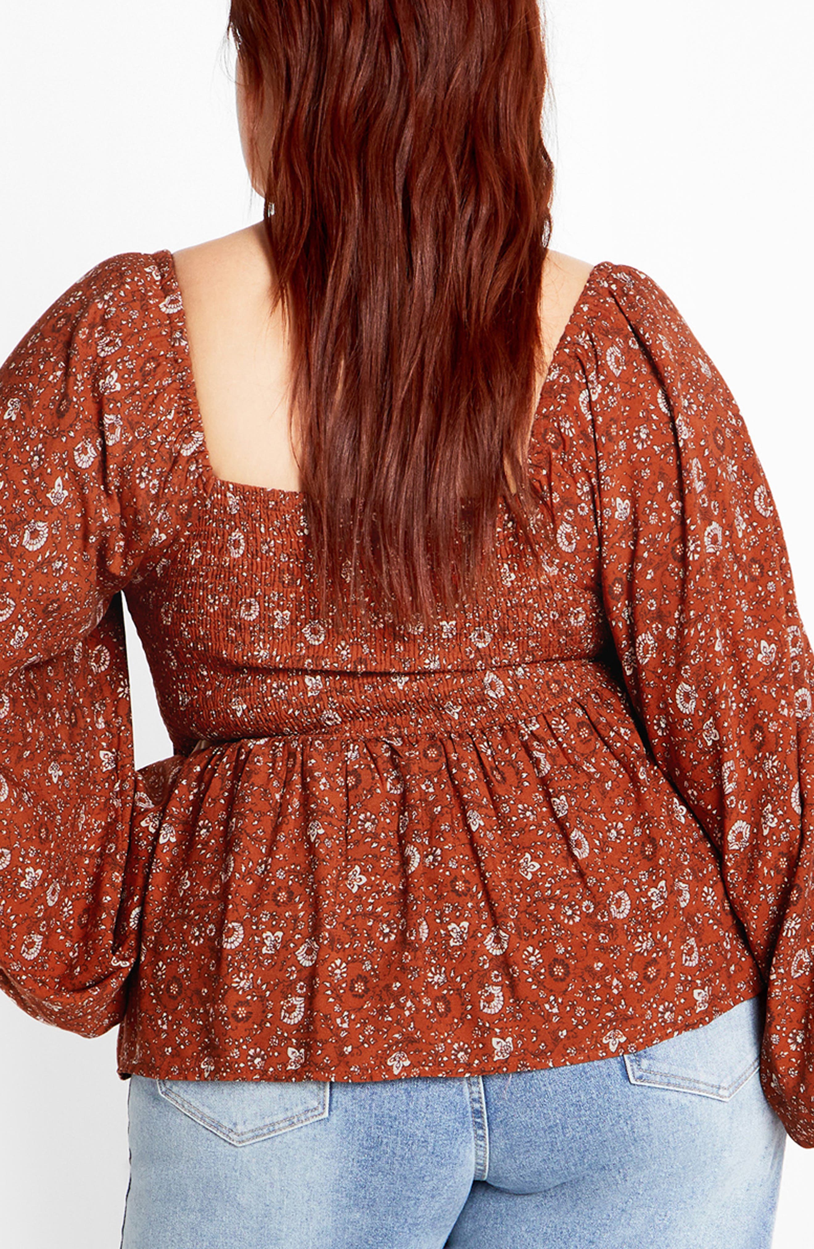 Monroe Smocked Top - image 4
