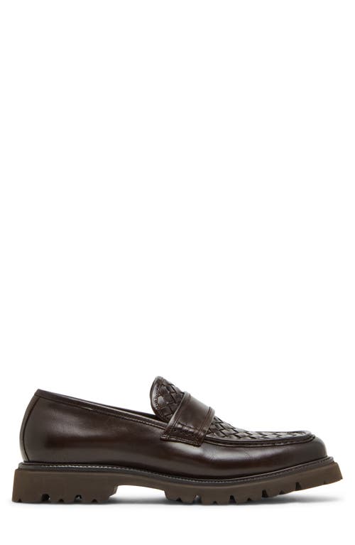 Steve Madden Strandd Lug Sole Loafer In Brown