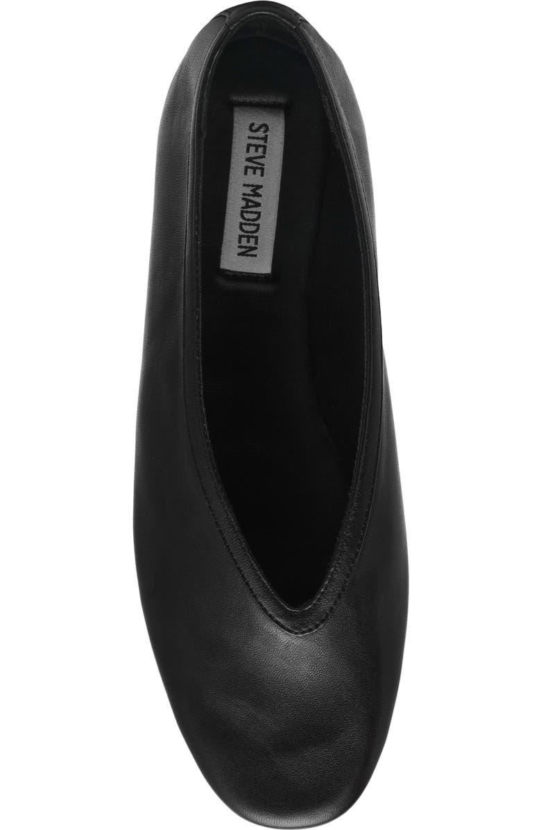 Steve Madden Leni Flat, Alternate, color, Black Leather